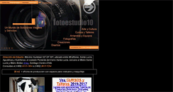 Desktop Screenshot of fotoestudio10.cl